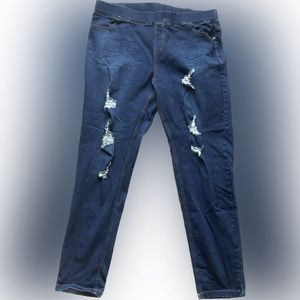 Women’s stretch waist jeggings